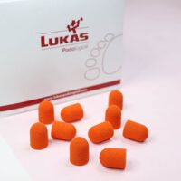 כובעי שיוף LUKAS PODO לפדיקור | 10 מ"מ