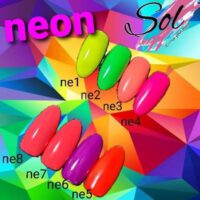 NE- סדרת לק ג'ל "ניאון"
