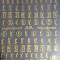 מדבקת YvesSaintLaurent-מותג CB-092
