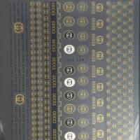 מדבקת GUCCI-מותג DH-154