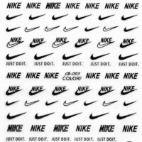 מדבקה| NIKE מותגים CB-093
