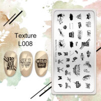 פלטות חותמות TEXTURE – L008