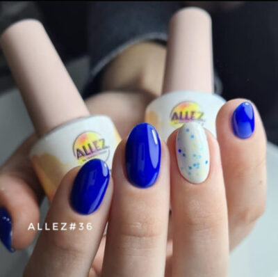 ⁦לק גל #36 | Yinmn Blue | Allez⁩ – תמונה ⁦2⁩