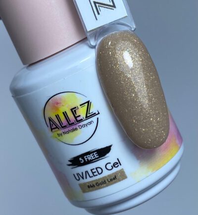 לק גל #46 | Gold Leaf | Allez