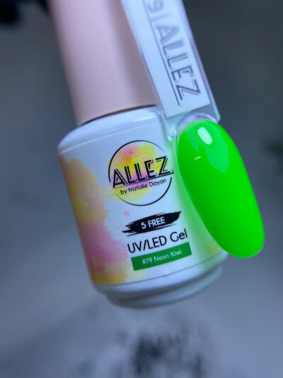 לק גל #79 | neon kiwi | Allez