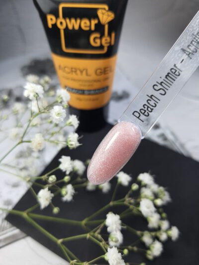 POWER GEL אקריג'ל | Peach Shimer