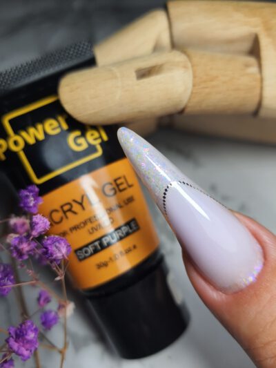 POWER GEL אקריג'ל | Soft Purple