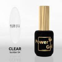 ג'ל בניה בקבוק | CLEAR | Power Gel