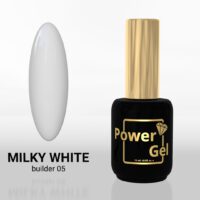 ג'ל בניה בקבוק | MILKY WHITE #5 | Power Gel