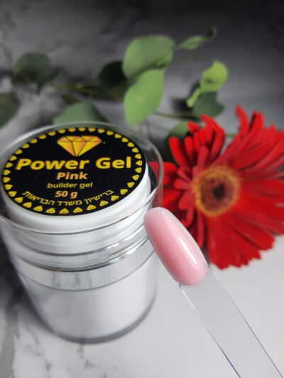 ג'ל בניה | Pink | Power Gel