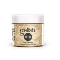 Gelish | אבקה שקופה | dip& buff | all that glitters gold