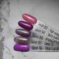 Gelish | אבקה צבעונית | dip& buff | צבעוני 13