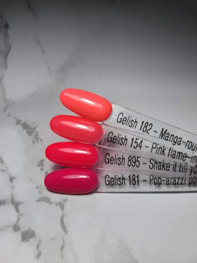Gelish | אבקה צבעונית | dip& buff | צבעוני 12