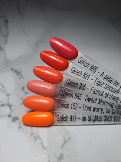 Gelish | אבקה צבעונית | dip& buff | צבעוני 11