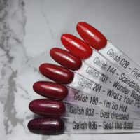 Gelish | אבקה צבעונית | dip& buff | צבעוני 10
