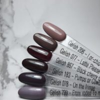 Gelish | אבקה צבעונית | dip& buff | צבעוני 5