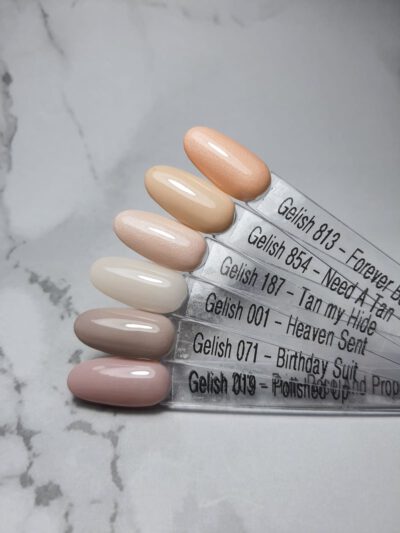 Gelish | אבקה צבעונית | dip& buff | צבעוני 3