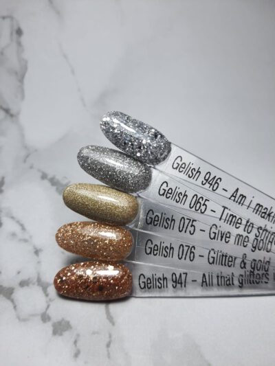 Gelish | אבקה צבעונית | dip& buff | צבעוני 2