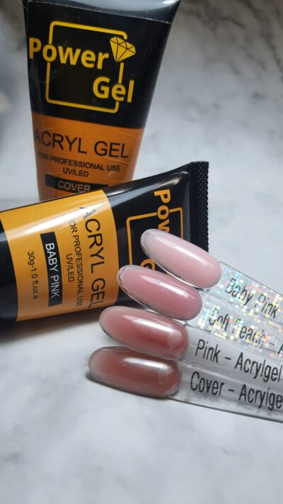 ⁦POWER GEL אקריג'ל | Soft peach⁩ – תמונה ⁦2⁩