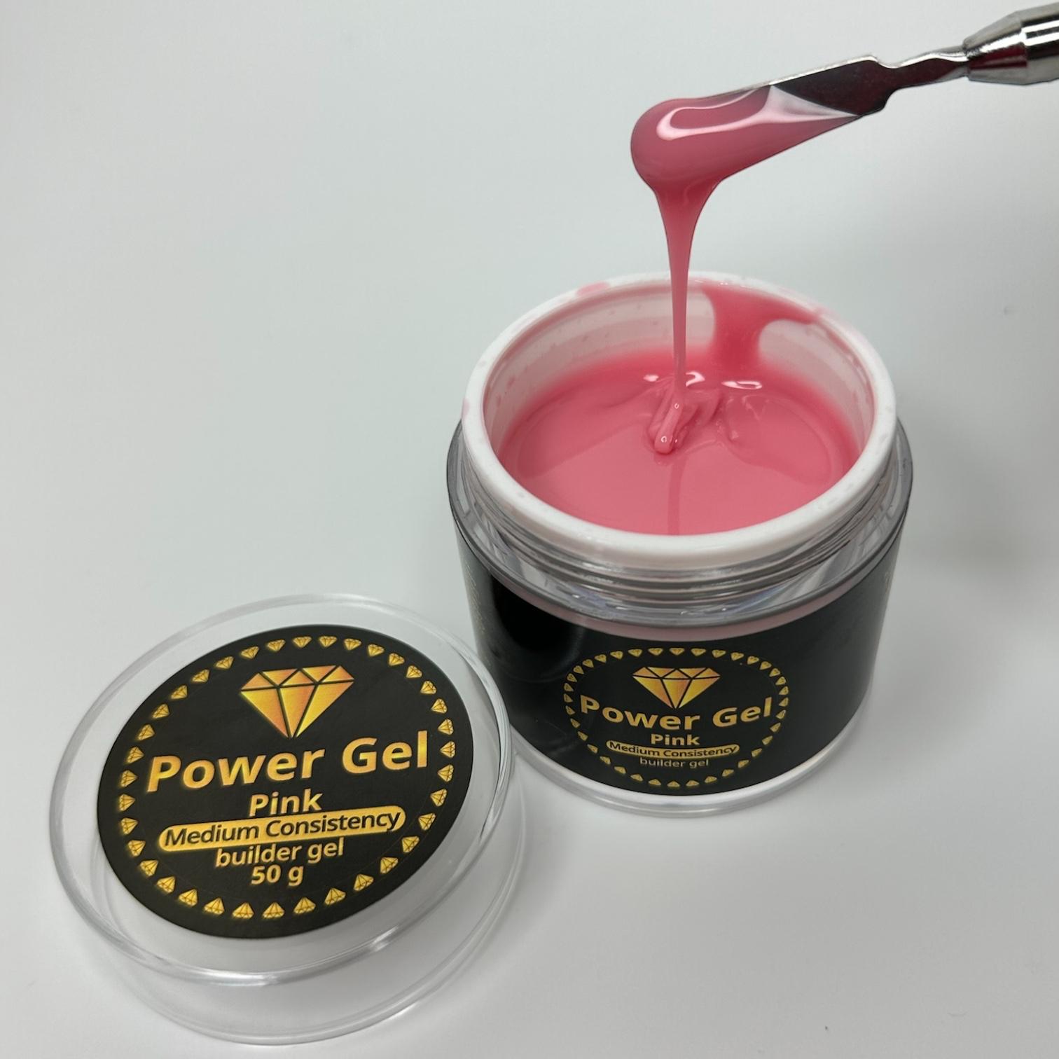 PG | ג'ל בניה סמיכות בינונית | Pink | Medium Consistency Product