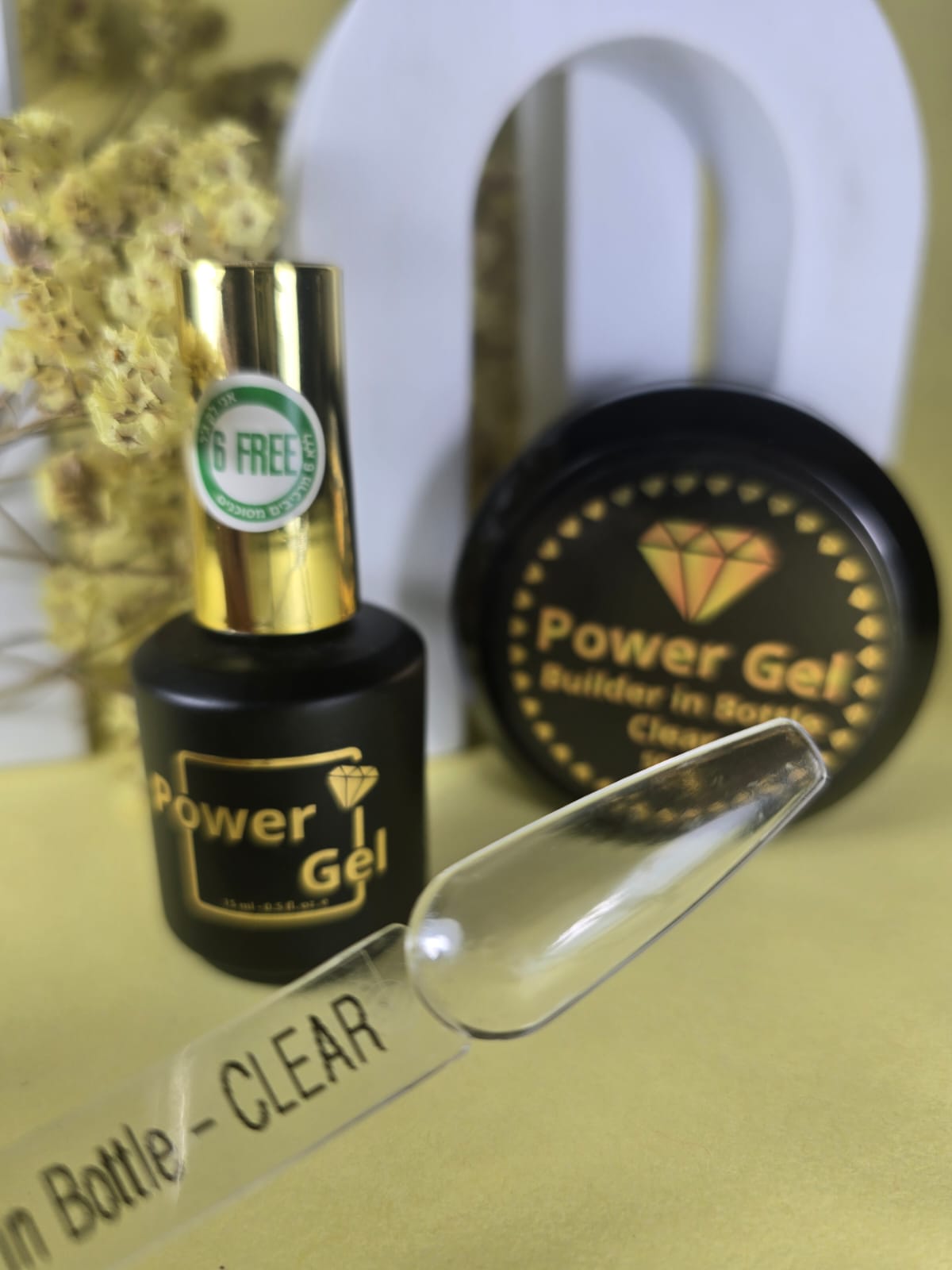 PG | Clear | Builder in Bottle | ג'ל בניה