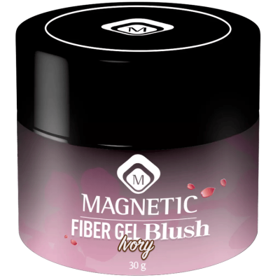 MAGNETIC | ג'ל בניה וחיזוק חלבי | Ivory Fiber Gel Blush