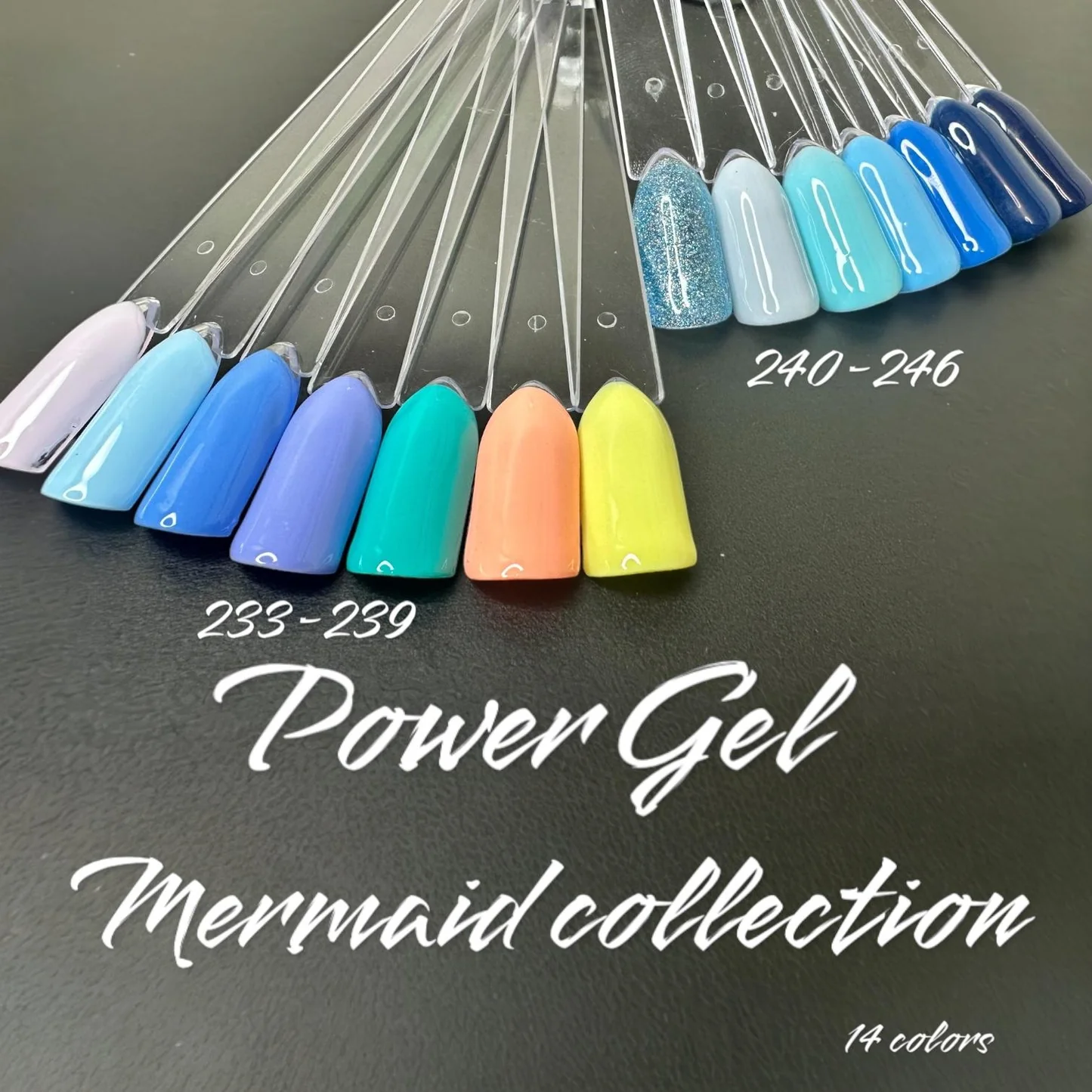Power Gel | קולקציית פאסטלים | 233-239