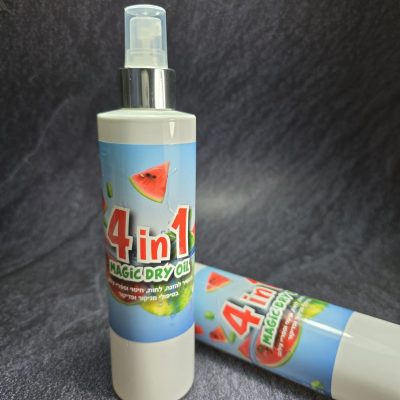 ספריי הזנה,לחות,צילום. שמן יבש | 4 ב-1