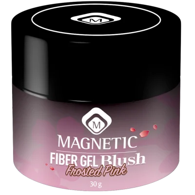 MAGNETIC | ג'ל בניה וחיזוק | Frosted Pink Fiber Gel Blush