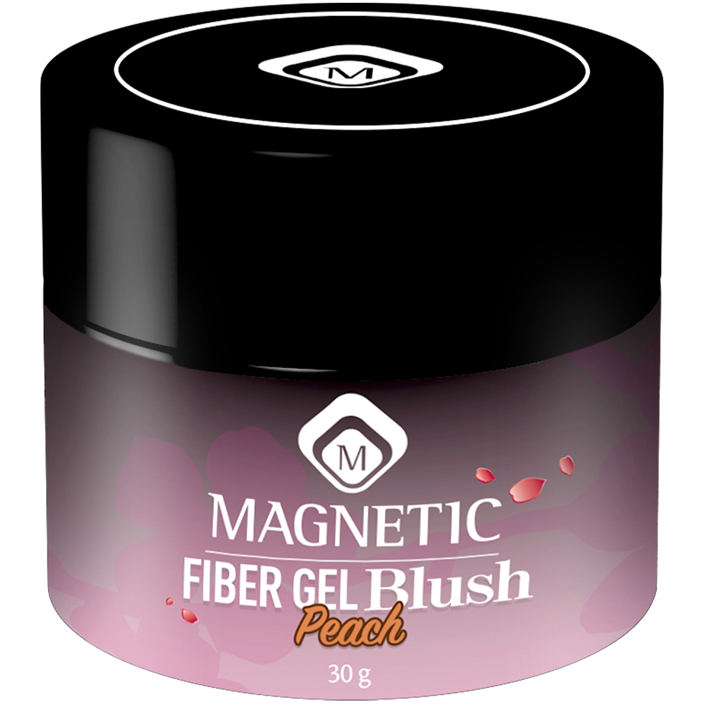 MAGNETIC | ג'ל בניה וחיזוק | Peach Fiber Gel Blush