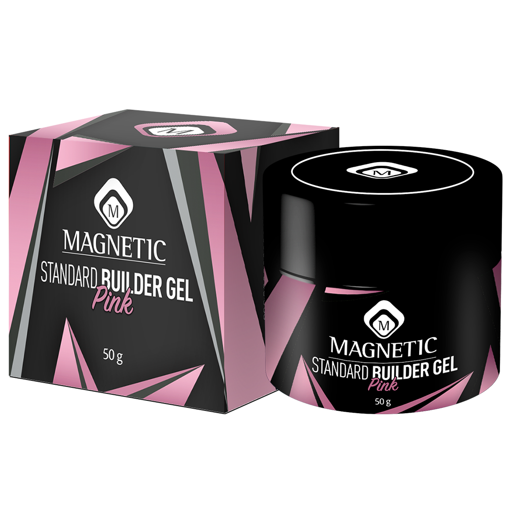 MAGNETIC | ג'ל בנייה וחיזוק ורוד שקפקף | Pink Standard Builder gel