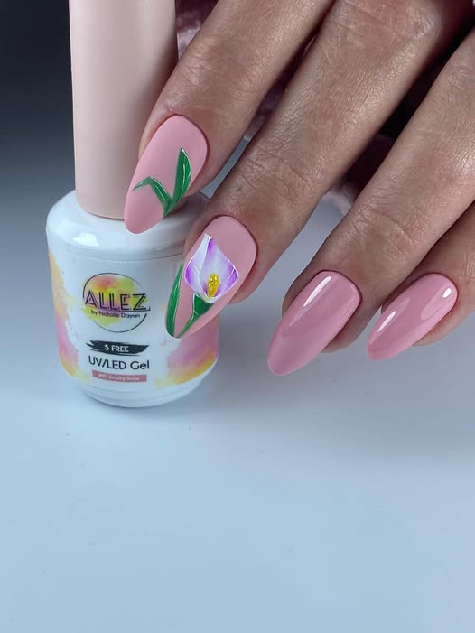 לק גל #95 | Smoky rose | Allez