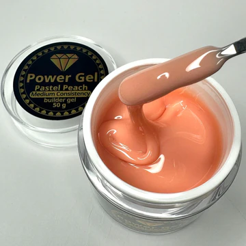 PG | ג'ל בניה סמיכות בינונית | Pastel Peach | Medium Consistency Product