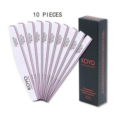 מארז 10 יח פצירות חצי ירח 180/240 | קויו KOYO