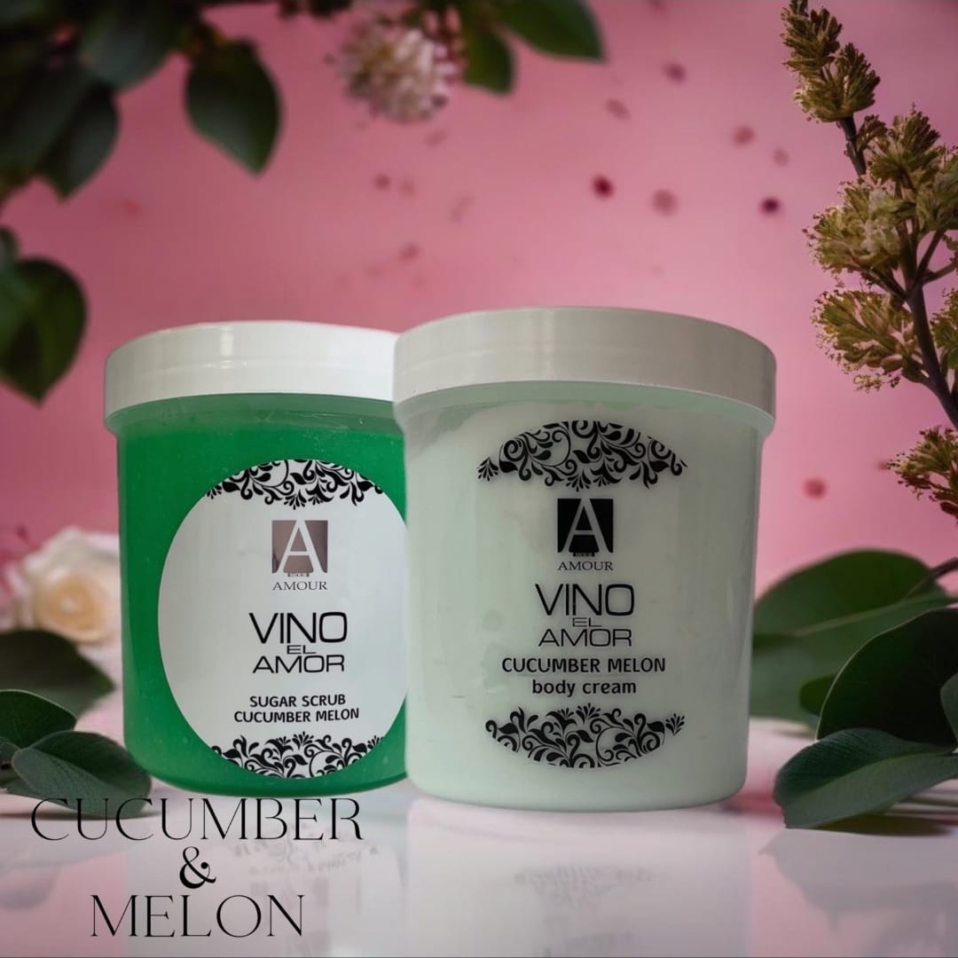 Amour | פילינג | קרם | Cucumber & Melon