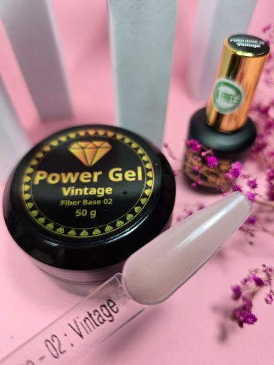 POWER GEL | פייבר בייס ~ Fiber base: vintage