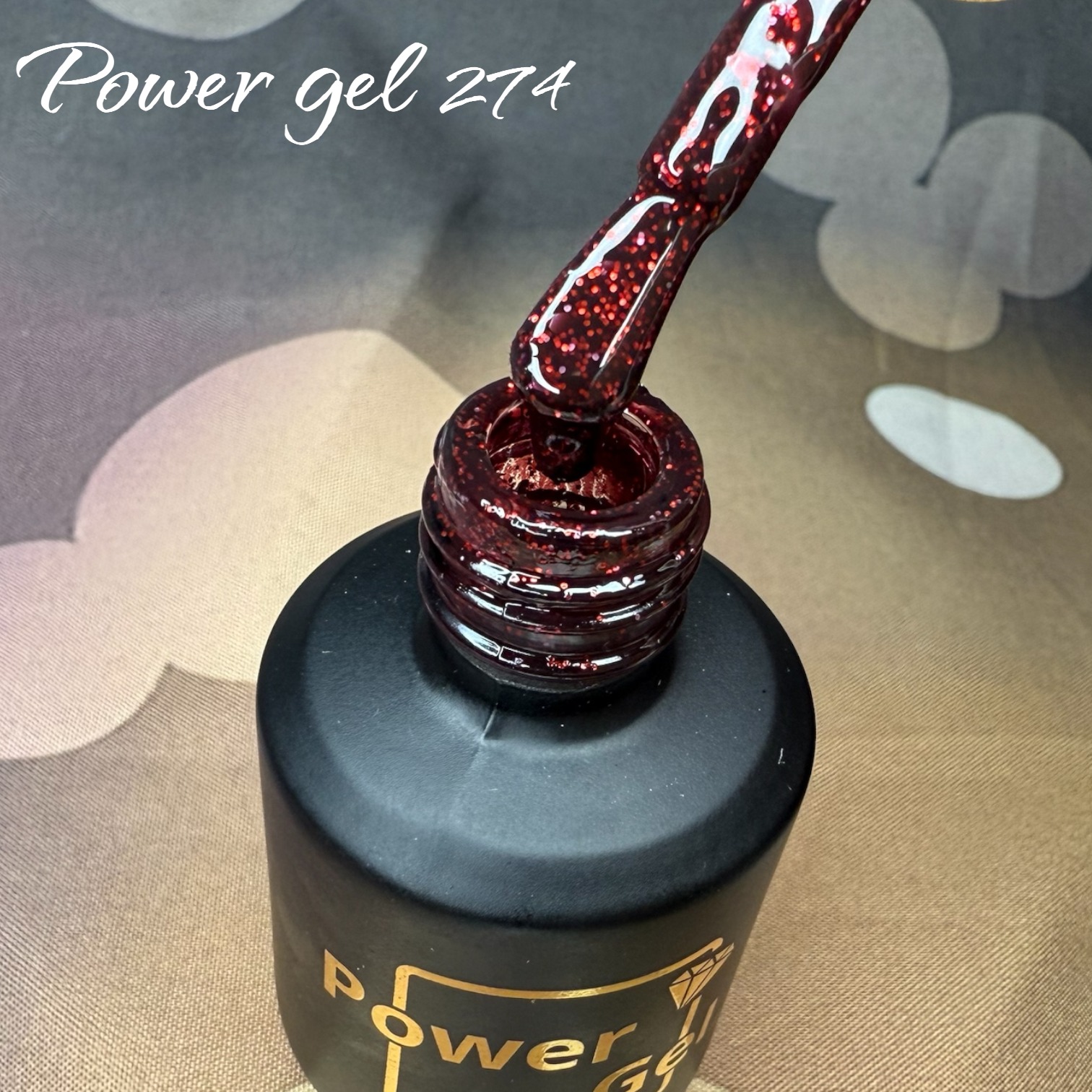 Power Gel | קולקציית Burgundy בורדו-אדום | 268-274