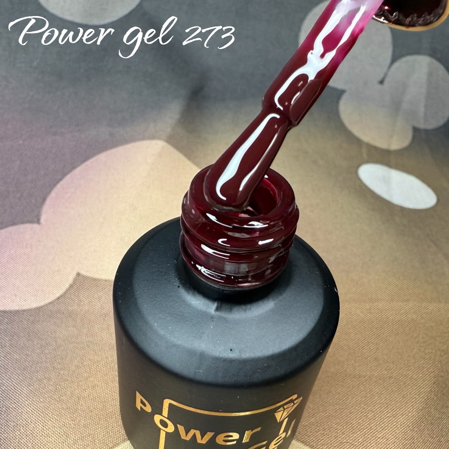 Power Gel | קולקציית Burgundy בורדו-אדום | 268-274