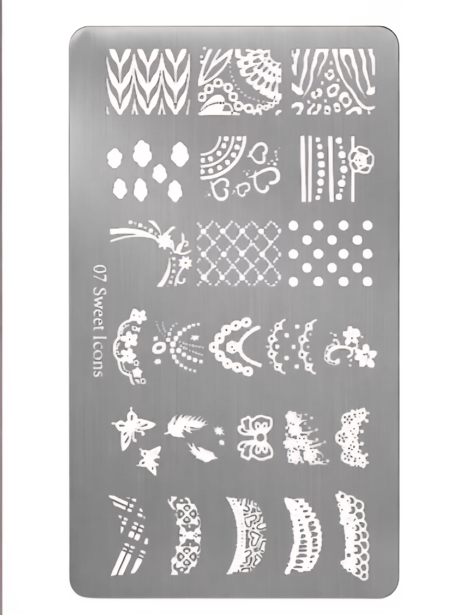 פלטת חותמות בובה | Sweet Icons מס׳ 07 | Buba