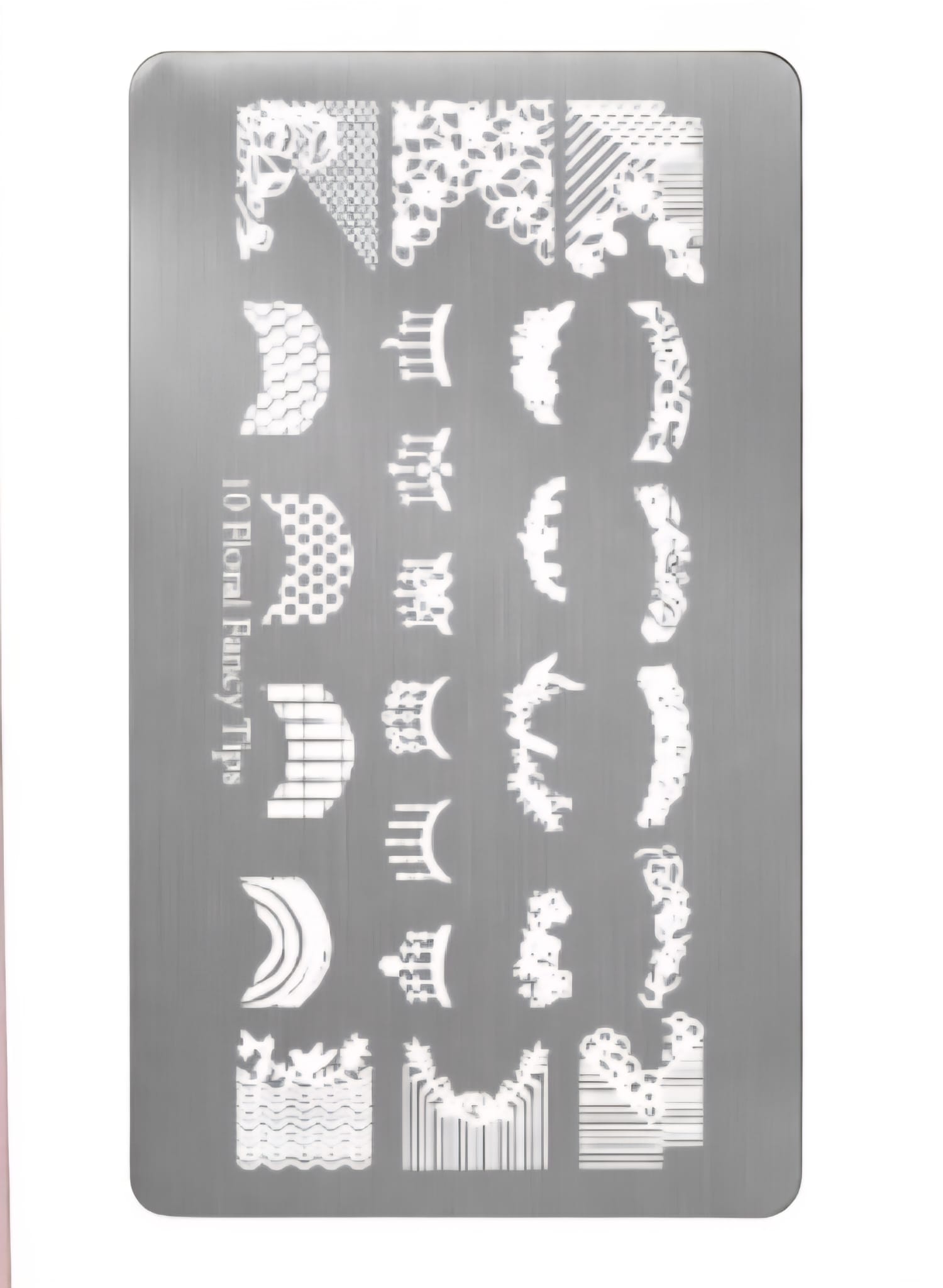 פלטת חותמות בובה | Floral & Fancy מס׳ 10 | Buba