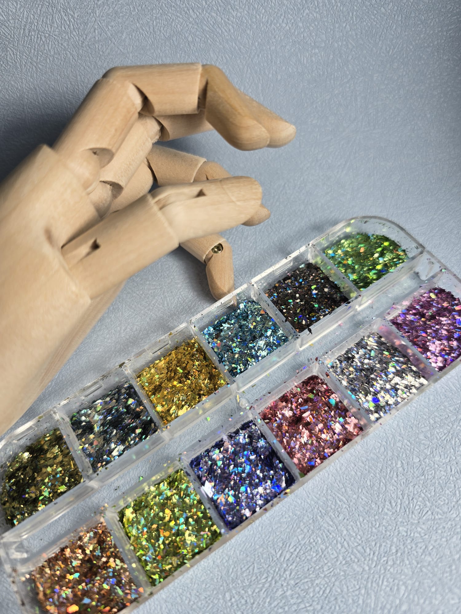 סט 12 שביבי נצנצים