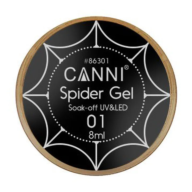 ספיידר ג'ל | שחור