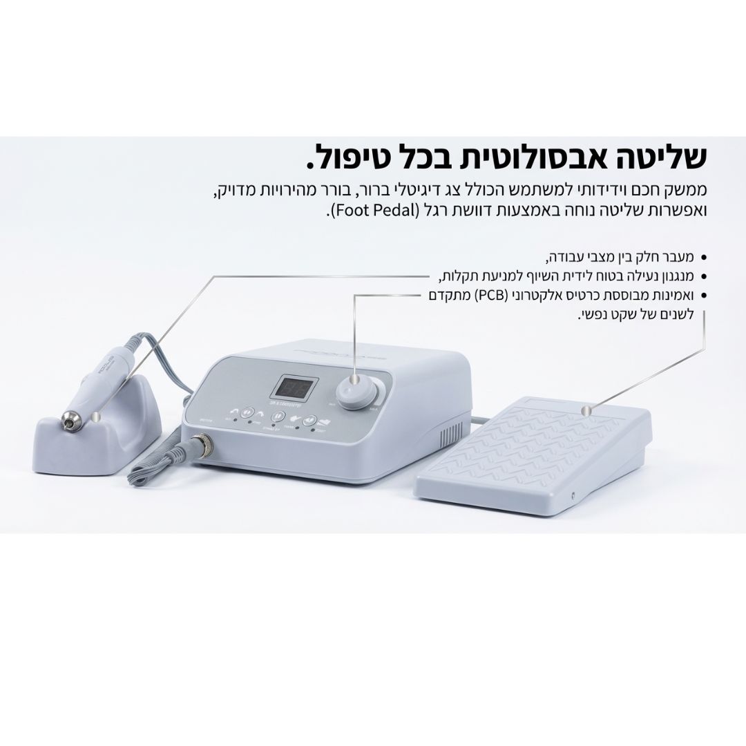 PODO CLASS לפדיקור מקצועי | מכונת שיוף