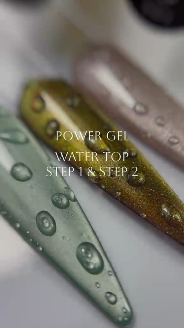 POWER GEL | טופ "טיפות מים" |  חייב 2 בקבוקים !