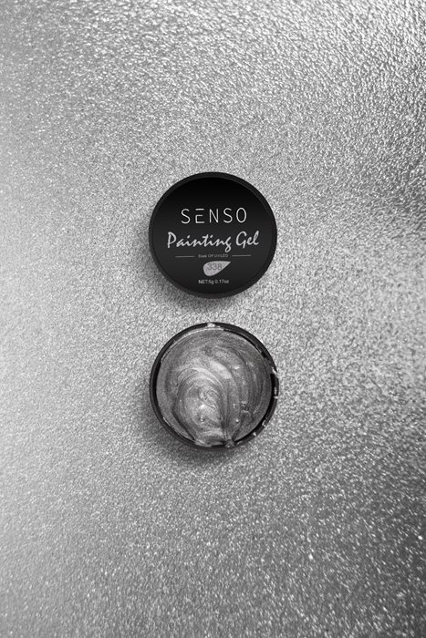 ג'ל ציור, ג'ל פייטינג | SENSO | כסוף