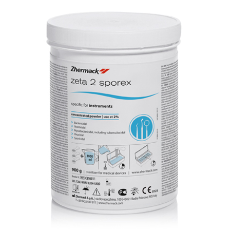 Zeta 2 Sporex | אבקה לחיטוי ועיקור כימי קר